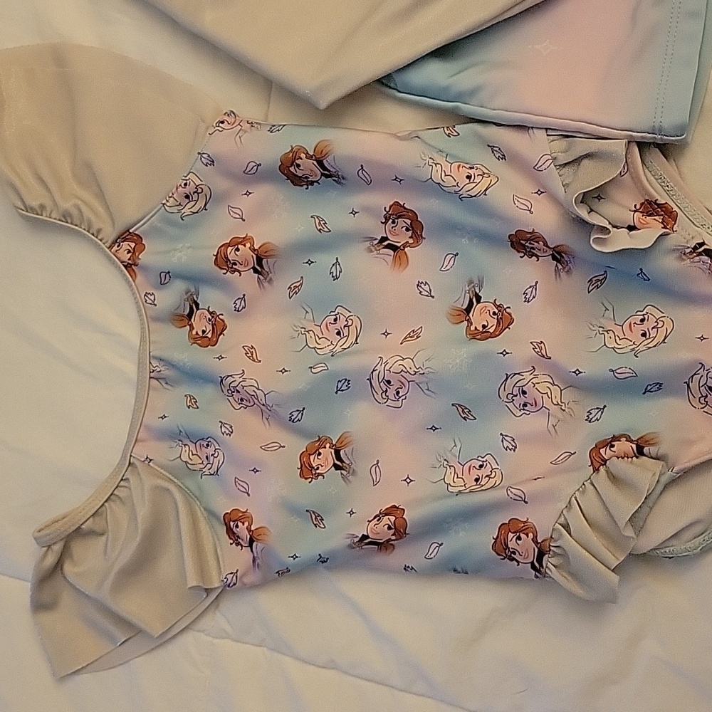 Frozen toddler swimsuit